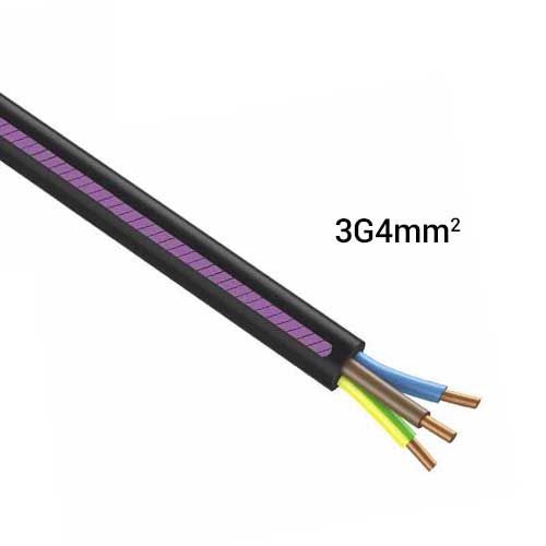 Câble électrique U-1000 R2V 3G4² B/M/VJ NEXANS - Prix au mètre