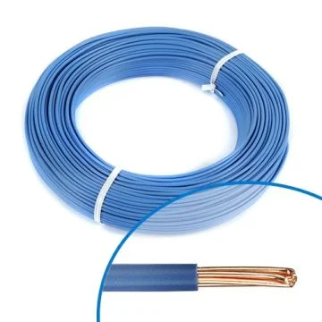 CABLE U500V BLEU SECTION 6 100M